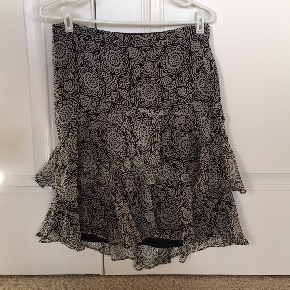 Black Layered Skirt